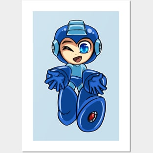 Chibi Megaman Posters and Art